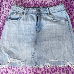 Denim Skirt, Size: 10, Brand: Wild Fable.